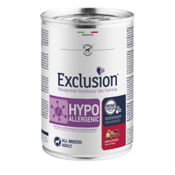 EXCLUSION DOG HYPO CAPRA E PATATE LATTINA 400 GR