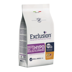 EXCLUSION DOG HYPO ANATRA E PATATE SMALL 2 KG