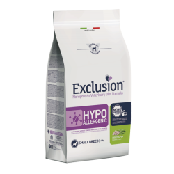 EXCLUSION DOG HYPO INSETTI E PISELLI SMALL 2 KG