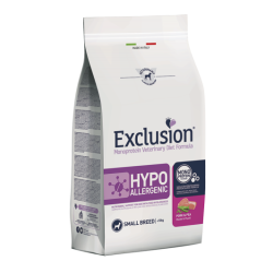 EXCLUSION DOG HYPO MAIALE E PISELLI SMALL 2 KG