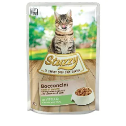 STUZZY GATTO VITELLO BUSTINA 85 GR