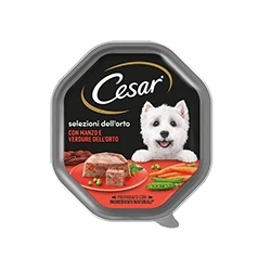 CESAR SELEZIONE ORTO MANZO E VERDURE 150 GR