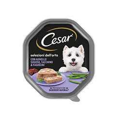 CESAR SELEZIONE ORTO AGNELLO E TACCHINO 150 GR