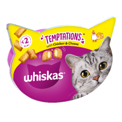 WHISKAS TEMPTATIONS POLLO 60 GR