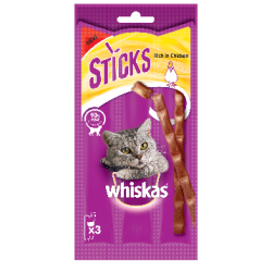 WHISKAS CATSTICK POLLO 3 X 6 GR