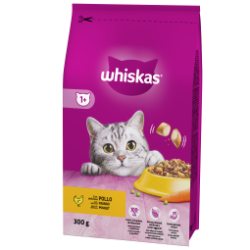 WHISKAS DRY ADULT POLLO 300 GR