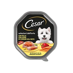 CESAR CUOR DI VERDURE E PATE' DI POLLO 150 GR