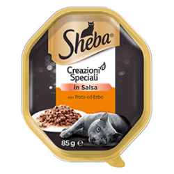 SHEBA CREAZIONI TROTA E VERDURE 85 GR