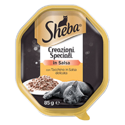 SHEBA CREAZIONI TACCHINO IN SALSA 85 GR