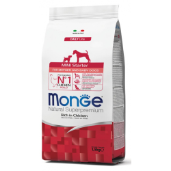 MONGE DOG STARTER MINI POLLO 1,5 KG