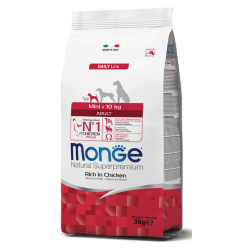 MONGE DOG ADULT MINI POLLO 7,5 KG