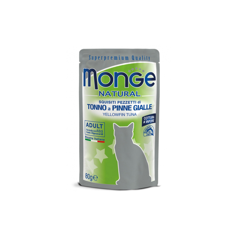 MONGE CAT TONNO DEL PACIFICO BUSTINA 80 GR