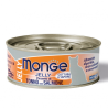 MONGE CAT JELLY PEZZETTI DI TONNO E SALMONE LATTINA 80 GR