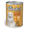 SIMBA GATTO POLLO LATTINA 415 GR