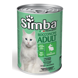 SIMBA GATTO LATTINA CONIGLIO 415 GR