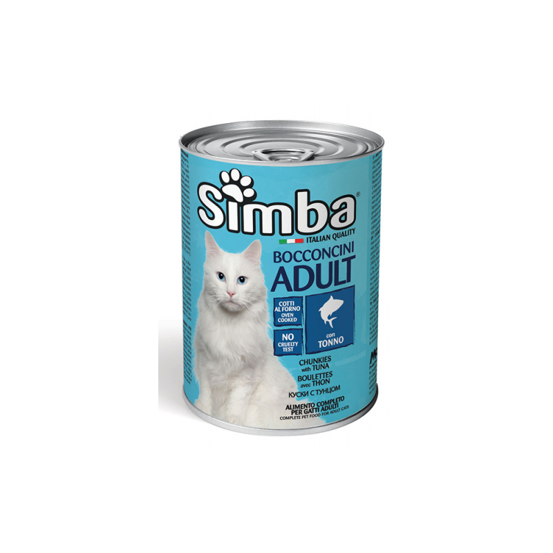 SIMBA GATTO TONNO LATTINA 415 GR