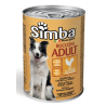 SIMBA CANE POLLO E TACCHINO LATTINA 1230 GR