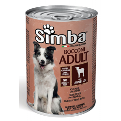 SIMBA CANE AGNELLO LATTINA 1230 GR