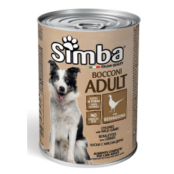 SIMBA CANE SELVAGGINA LATTINA 1230 GR