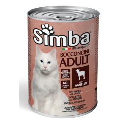 SIMBA GATTO AGNELLO LATTINA 415 GR