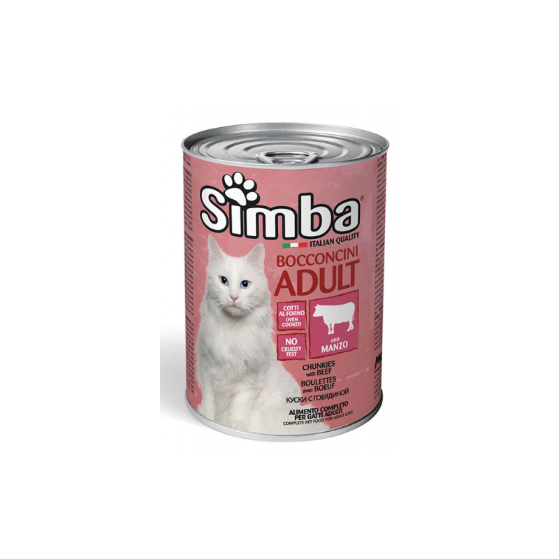 SIMBA GATTO MANZO LATTINA 415 GR