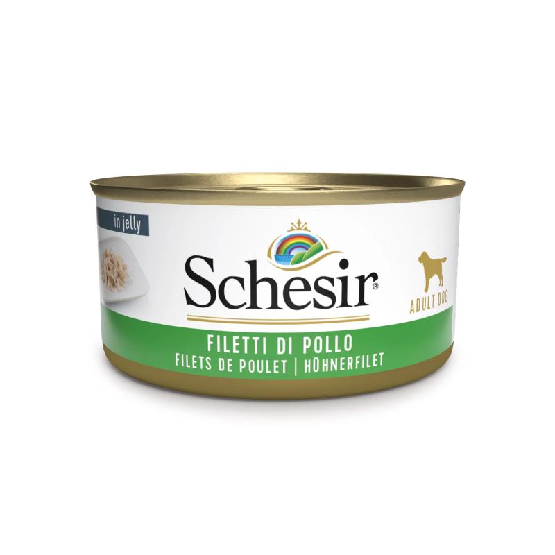 SCHESIR CANE FILETTO DI POLLO LATTINA 150 GR