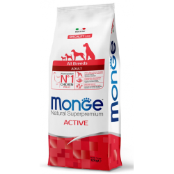 MONGE DOG ADULT ALL BREEDS ACTIVE POLLO 12 KG