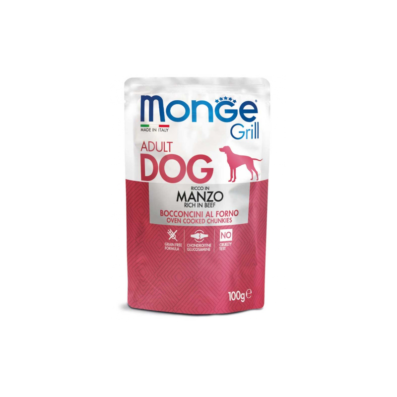 GRILL DOG MANZO BUSTINA 100 GR