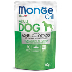 GRILL DOG AGNELLO E ORTAGGI BUSTINA 100 GR