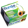 MONGE CAT FRUIT TONNO E PAPAYA LATTINA 80 GR