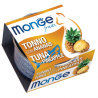 MONGE CAT FRUIT TONNO E ANANAS LATTINA 80 GR