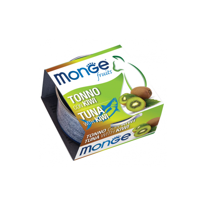 MONGE CAT FRUIT TONNO E KIWI LATTINA 80 GR