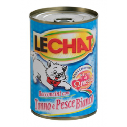 LECHAT BOCCONCINI TONNO E PESCE BIANCO LATTINA 720 GR