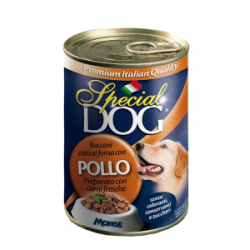 SPECIAL DOG BOCCONI CON  POLLO LATTINA 720 GR