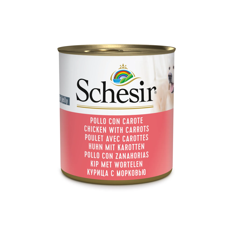 SCHESIR CANE POLLO E CAROTE LATTINA 285 GR