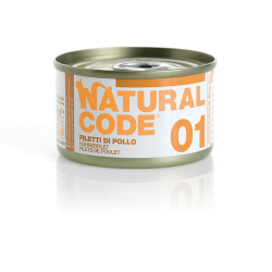 NATURAL CODE GATTO FILETTO DI POLLO LATTINA 85 GR