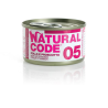 NATURAL CODE GATTO POLLO E PROSCIUTTO LATTINA 85 GR