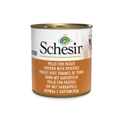 SCHESIR CANE POLLO E PATATE LATTINA 285 GR