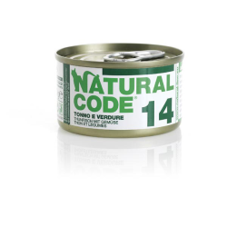 NATURAL CODE GATTO TONNO E VERDURE LATTINA 85 GR