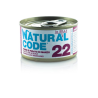 NATURAL CODE GATTO TONNO FEGATO E MANZO JELLY LATTINA 85 GR