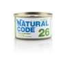 NATURAL CODE GATTO TONNO E TACCHINO JELLY LATTINA 85 GR