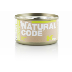 NATURAL CODE GATTO KITTEN POLLO LATTINA 85 GR