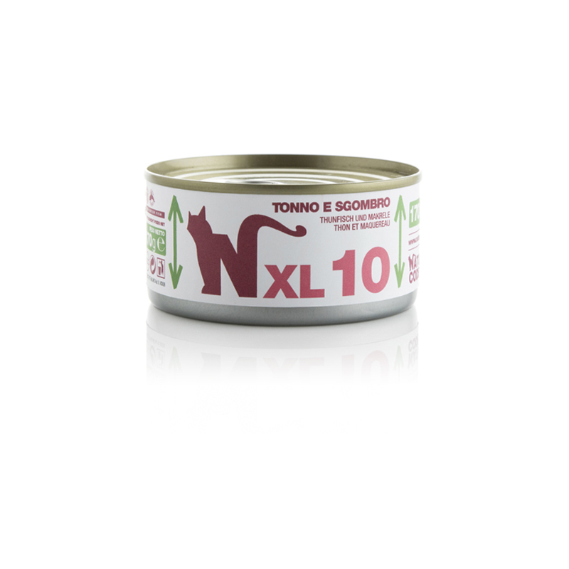 NATURAL CODE GATTO TONNO E SGOMBRO LATTINA 170 GR