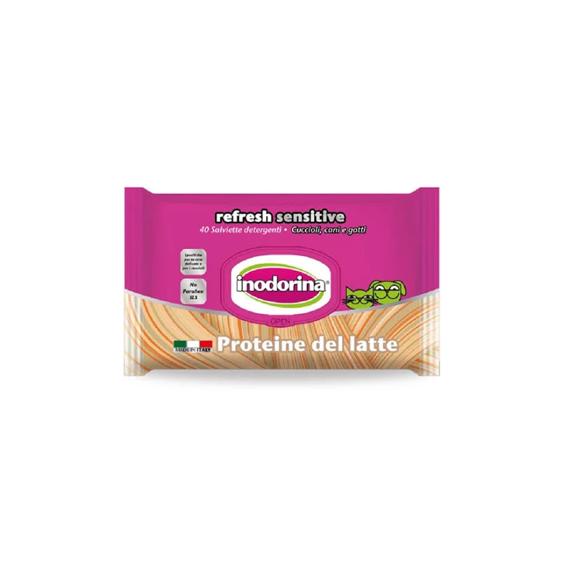 SALVIETTE INODORINA LATTE 40 PZ