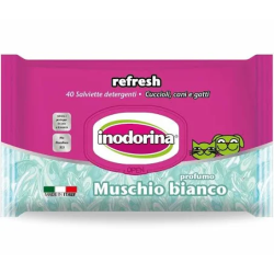 SALVIETTE INODORINA MUSCHIO BIANCO 40 PZ