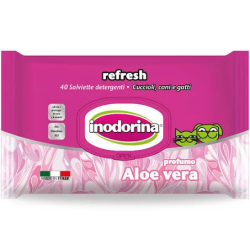 SALVIETTE INODORINA ALOE 40 PZ