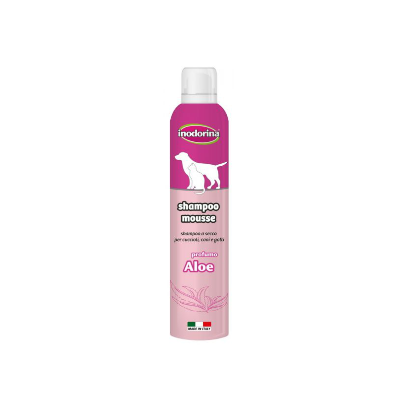 INODORINA SHAMPOO MOUSSE ALOE 300 ML