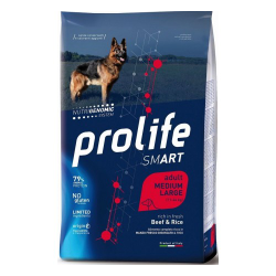 PROLIFE DOG ADULT MANZO E RISO 12 KG