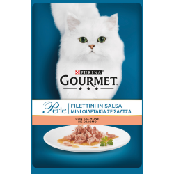 GOURMET PERLE FILETTI IN SALSA DI SALMONE 85 GR