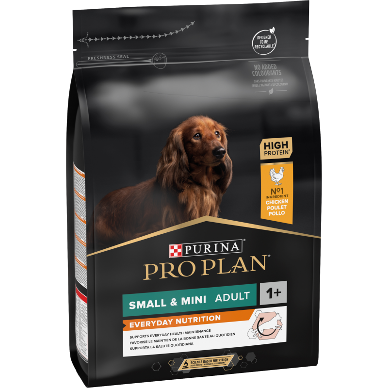 PRO PLAN DOG ADULT SMALL POLLO E RISO 3 KG